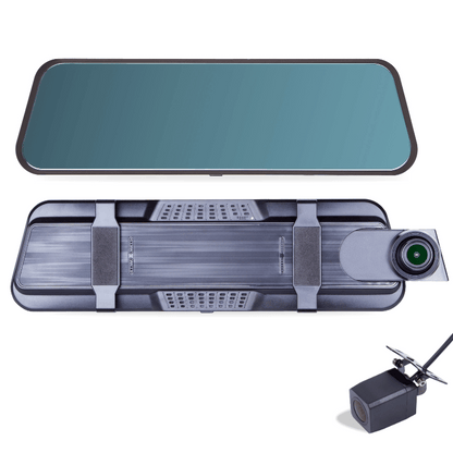 RideVision™ Smart Mirror 10” – Kamera samochodowa 2w1 z Full HD i Asystentem Cofania