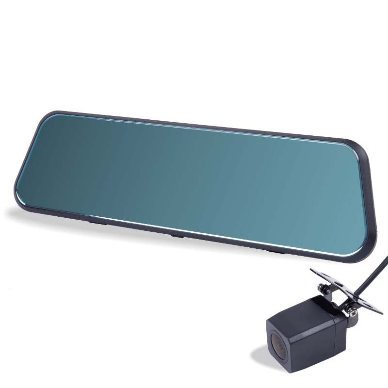 RideVision™ Smart Mirror 10” – Kamera samochodowa 2w1 z Full HD i Asystentem Cofania
