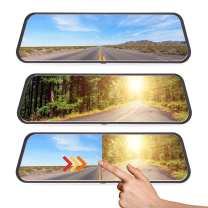 RideVision™ Smart Mirror 10” – Kamera samochodowa 2w1 z Full HD i Asystentem Cofania